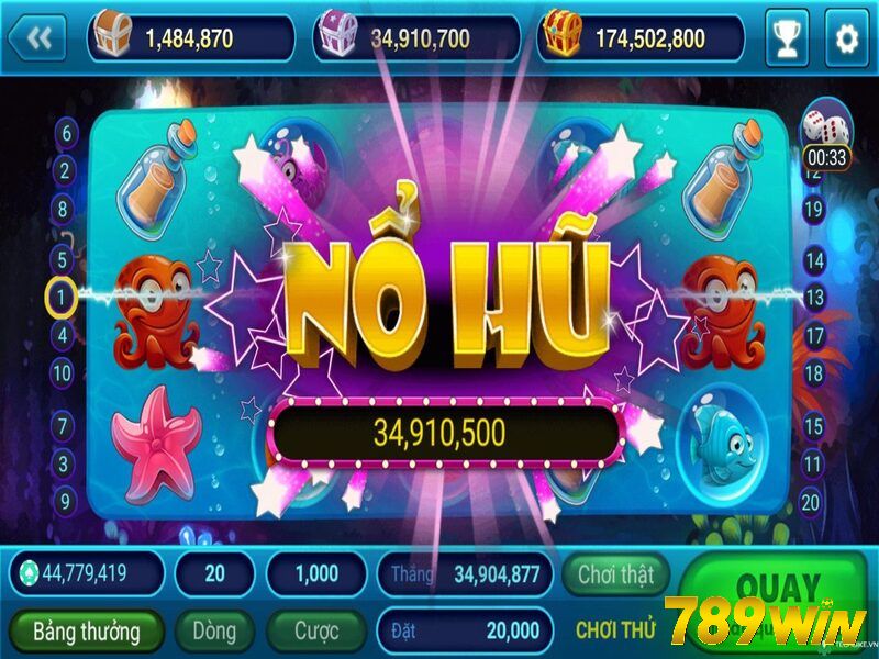 Ưu điểm nổi trội của game nổ hũ 789win789