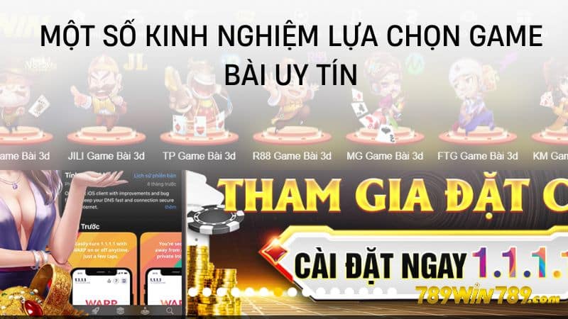 Một số kinh nghiệm lựa chọn game bài uy tín