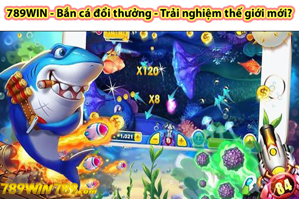 789WIN - Bắn cá đổi thưởng - Trải nghiệm thế giới mới?